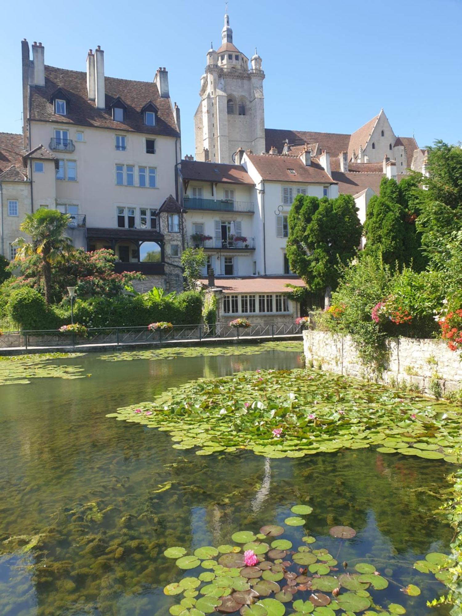 Le Matin Calme - Charme Ancien - Vue Canal Apartment Dole Bagian luar foto